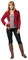 The Costume Center Red Ouat Emma Jacket Women Adult Halloween Costume - Large